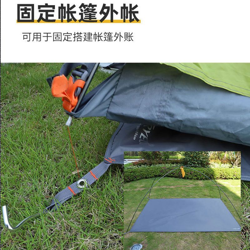 210D灰色涂银牛津布防潮垫户外露营野餐完美搭档轻量化防水更舒适 图片 3