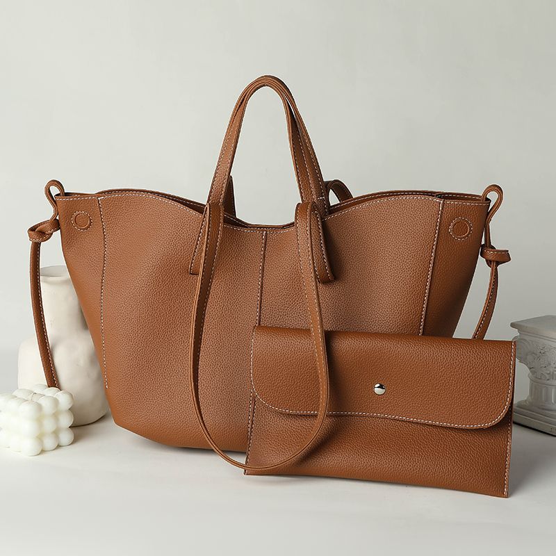 French High Beauty 2024 New Fashionable Tote Premium Handheld Large Capacity Single Shoulder Underarm Women's Bag_voghion.com