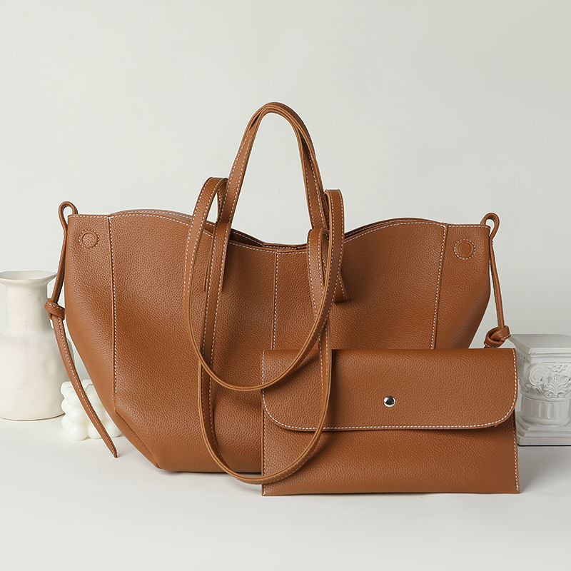 French High Beauty 2024 New Fashionable Tote Premium Handheld Large Capacity Single Shoulder Underarm Women's Bag_voghion.com