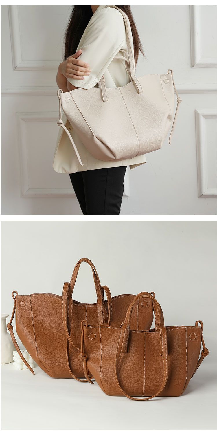 French High Beauty 2024 New Fashionable Tote Premium Handheld Large Capacity Single Shoulder Underarm Women's Bag_voghion.com