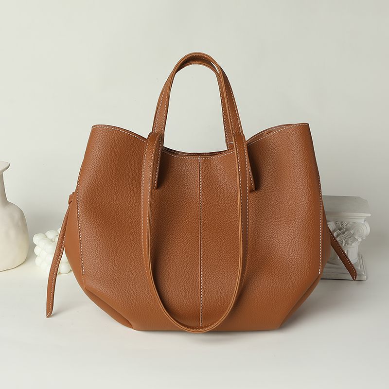 French High Beauty 2024 New Fashionable Tote Premium Handheld Large Capacity Single Shoulder Underarm Women's Bag_voghion.com
