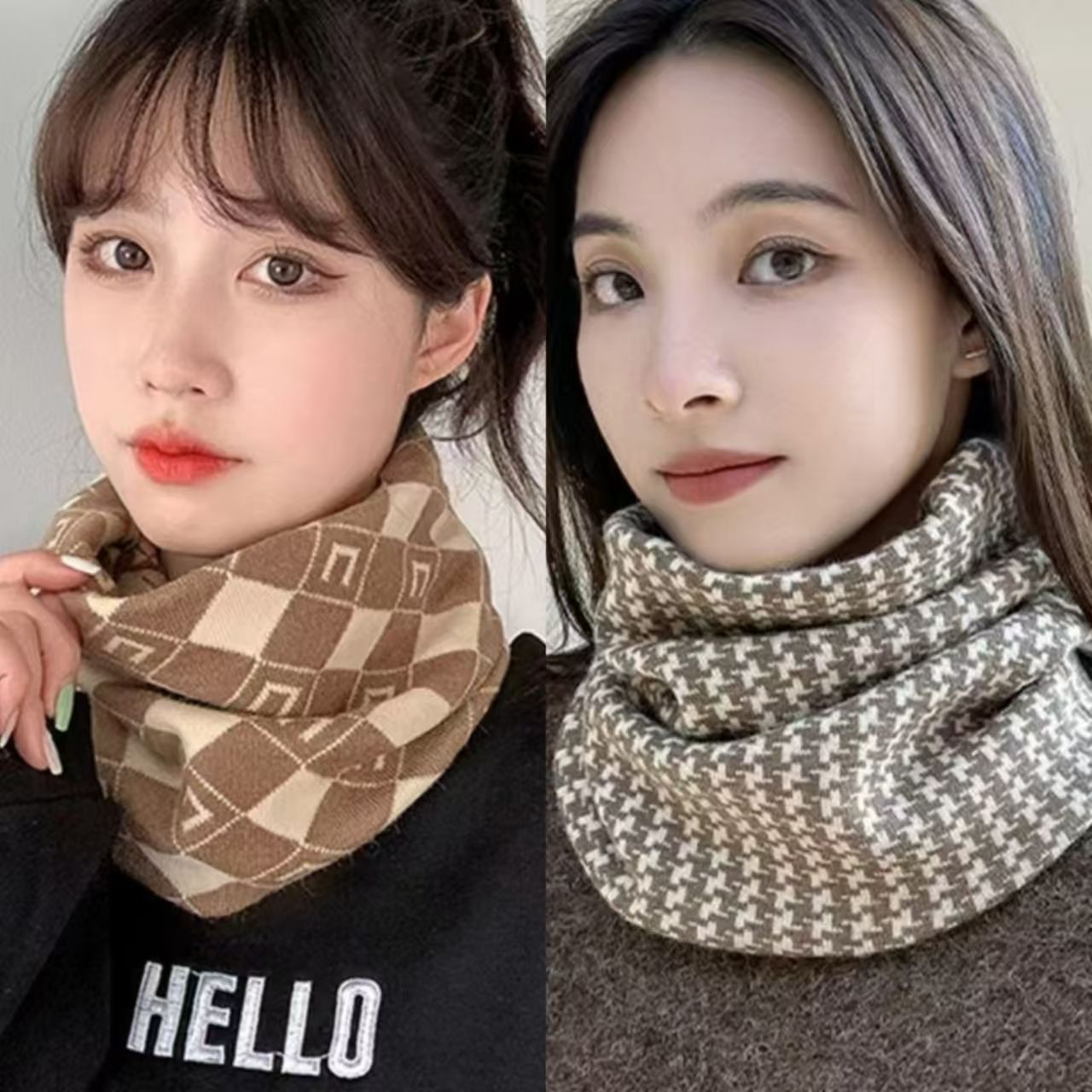 Windproof Full Face Mask For Women, Autumn And Winter High-Value Mask, Cycling Warmth, Cold Protection Veil, Wholesale_voghion.com