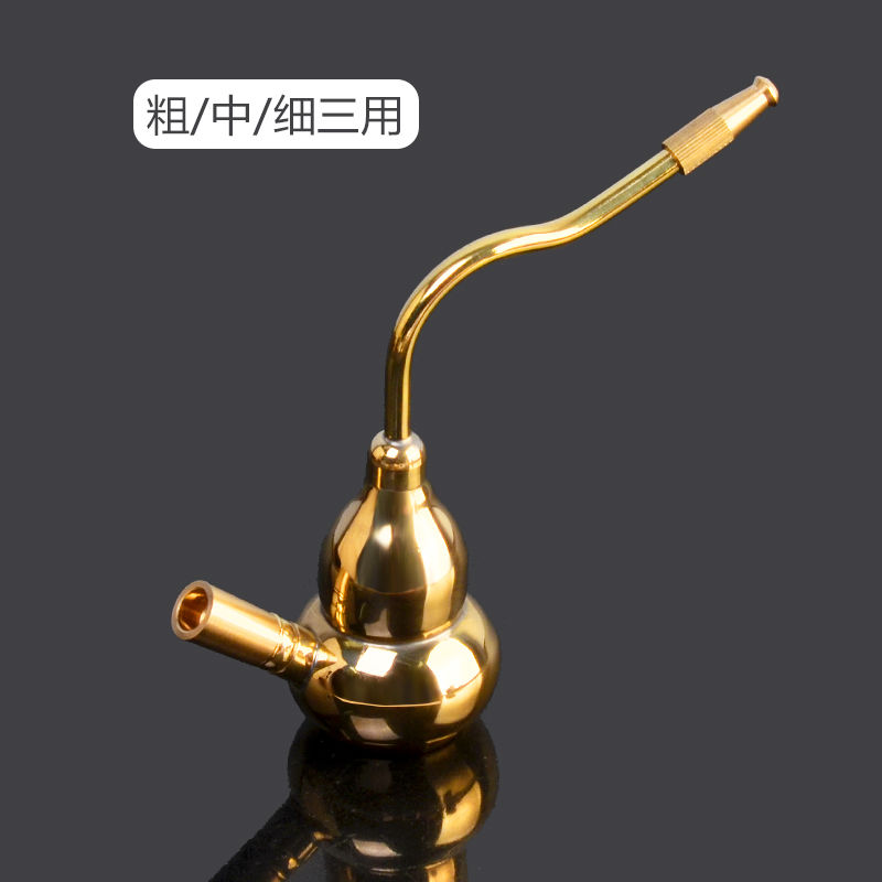銅器  煙袋  竜紋煙管  水煙袋  水煙壺  煙袋鍋  工芸品美術品 置物 大国国粹之铜水烟袋-席琳-万维博客-万维读者网（电脑版）