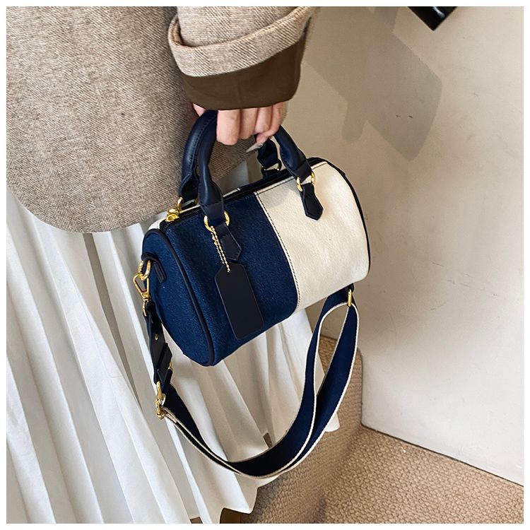 Elegant Patchwork Handbag For Women Autumn And Winter Trend_voghion.com