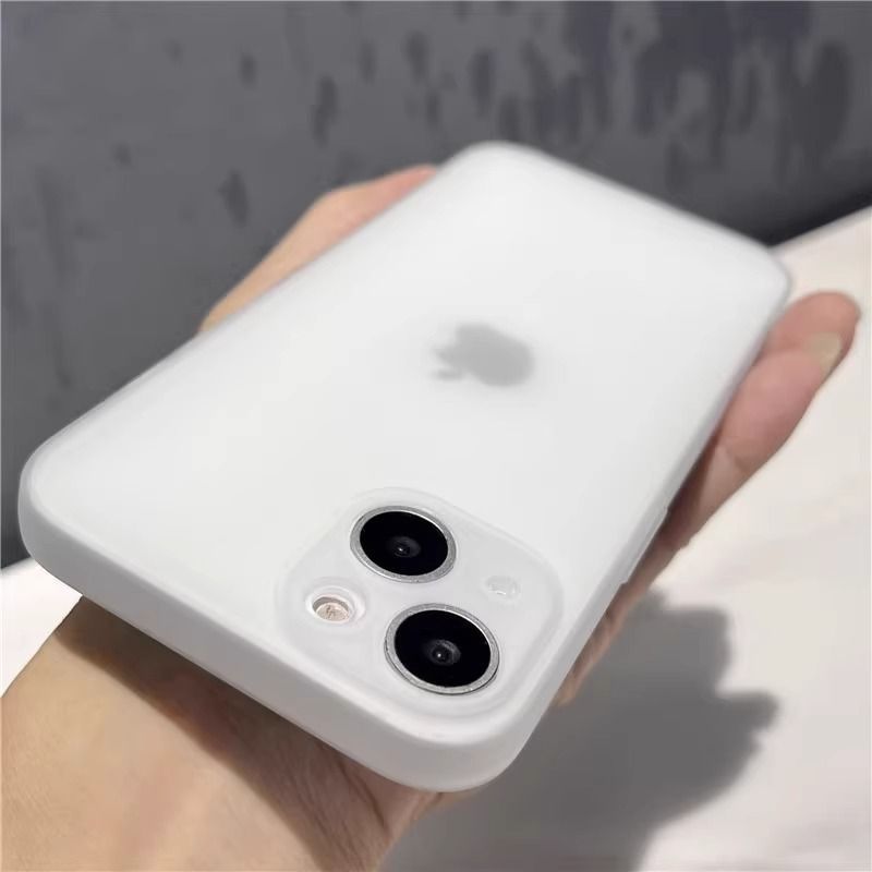 苹果15手机壳磨砂13硅胶软壳iPhon