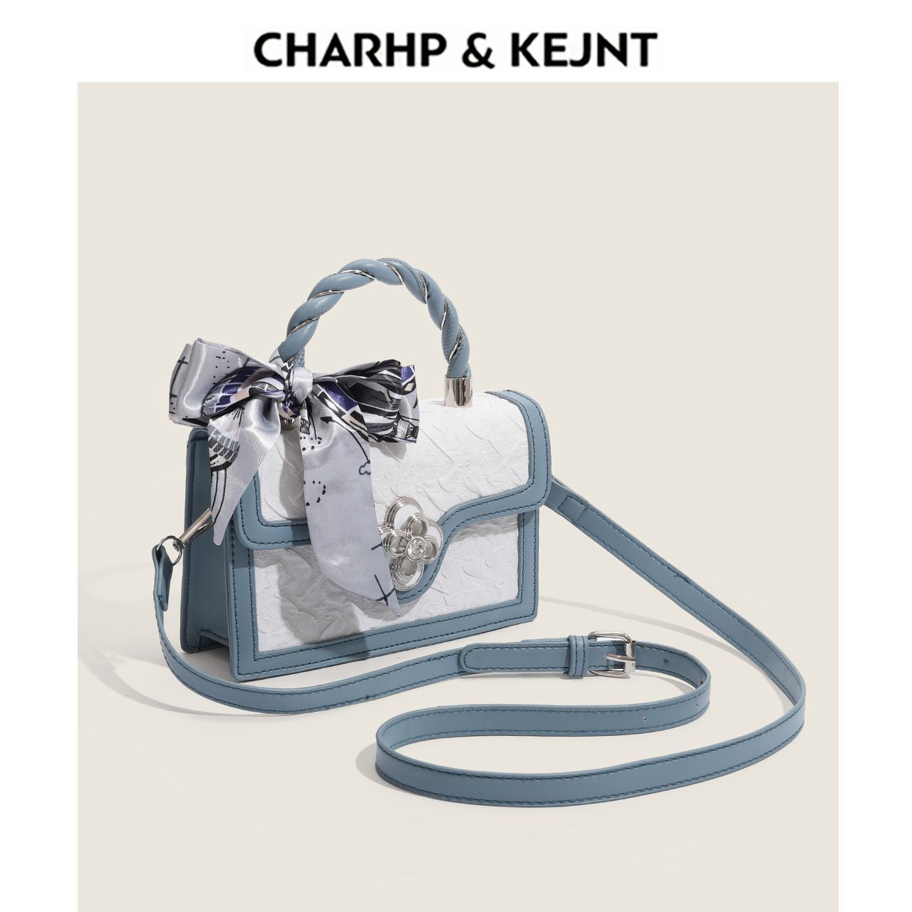 CHARHP&KEJNT Luxury Small Square 2024 New Fashion Single Shoulder Handheld Crossbody Bag for Women_voghion.com