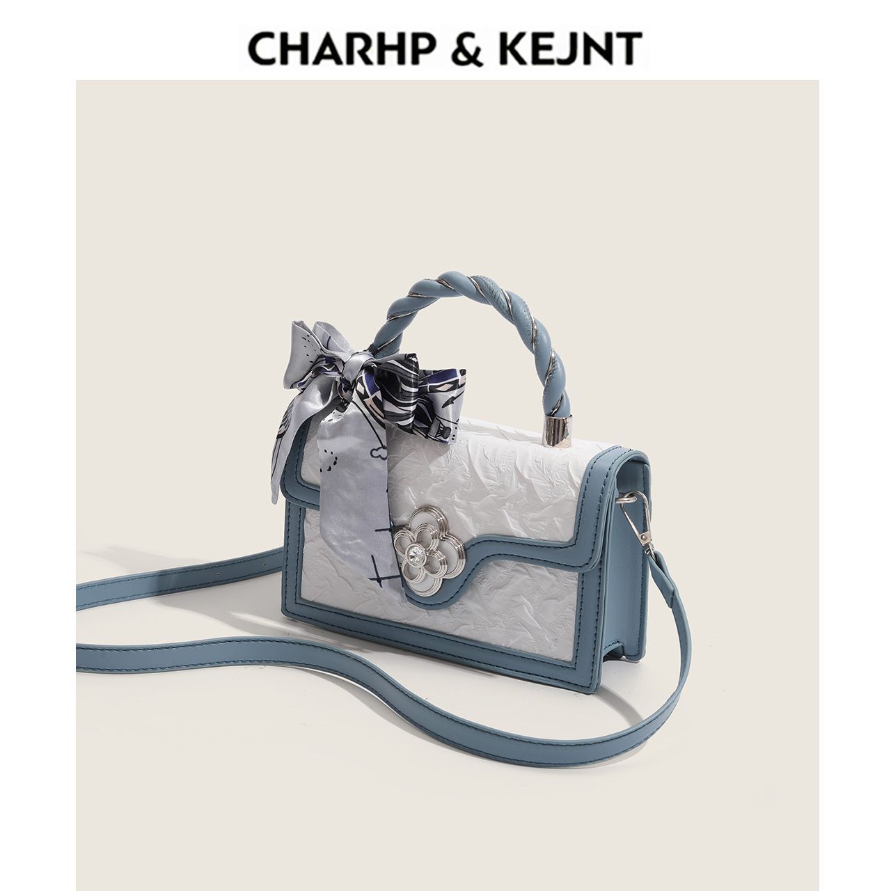 CHARHP&KEJNT Luxury Small Square 2024 New Fashion Single Shoulder Handheld Crossbody Bag for Women_voghion.com