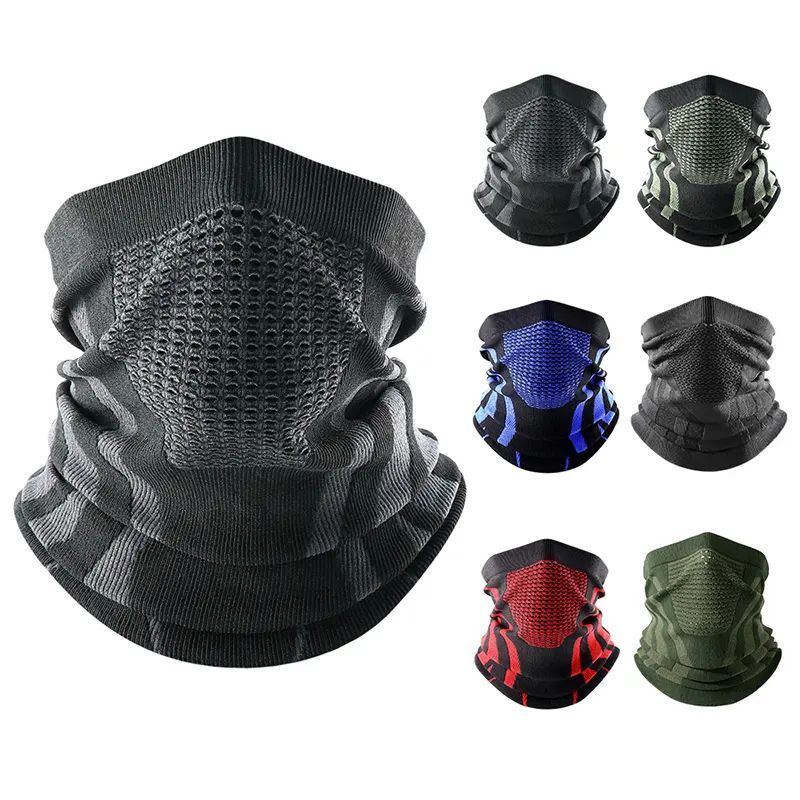 Fietsmasker voor heren en dames, winddichte halswarmer gaiter_voghion.com