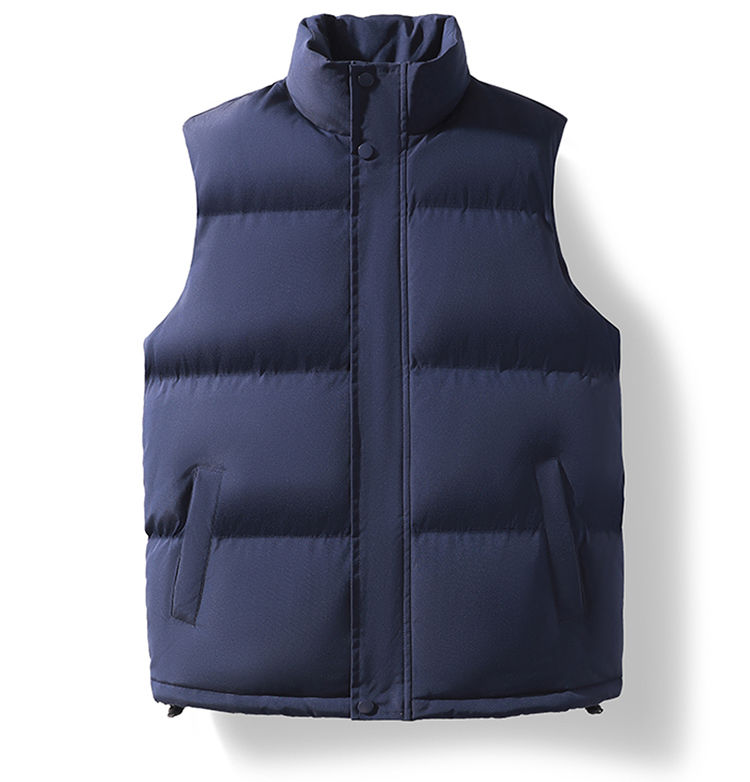 Senma Group AIKEN vest for men women, autumn and winter, thick down vest, couple's shoulder cotton jacket_voghion.com