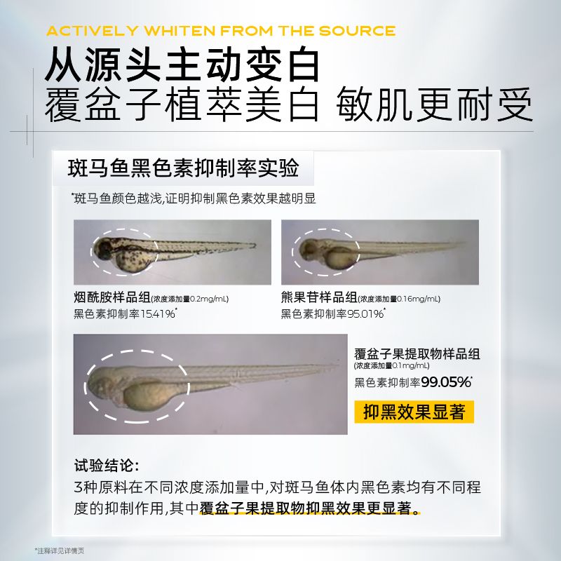C咖美白次抛精华液美白淡斑去黄去痘印烟酰胺抗氧化紧致抗衰老女 图片 5