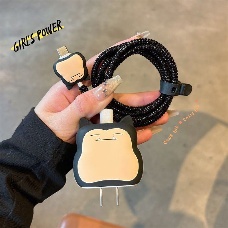 16 Data Cable Protective Cover Compatible With 15 Pro Max Anti-Breakage 14 Charger 20W Head IPad 9_voghion.com