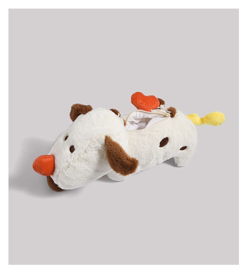 UR Cute Puppy Doll for Women 2024 Autumn/Winter New Collection Single Shoulder Crossbody Plush Mini Phone Bag_voghion.com