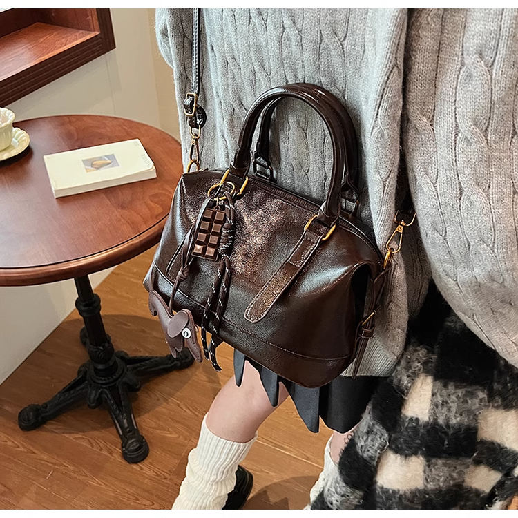 FOUR ONE Commuter Boston Borsa a tracolla versatile da donna, nuova, con tracolla_voghion.com