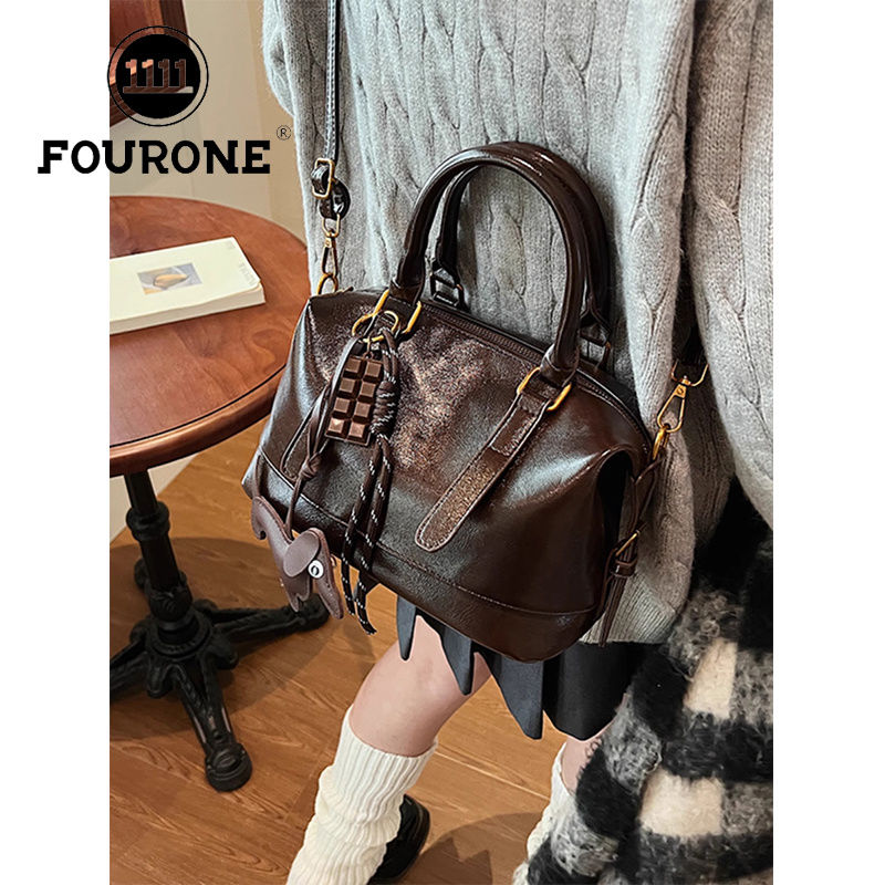 FOUR ONE Commuter Boston Borsa a tracolla versatile da donna, nuova, con tracolla_voghion.com