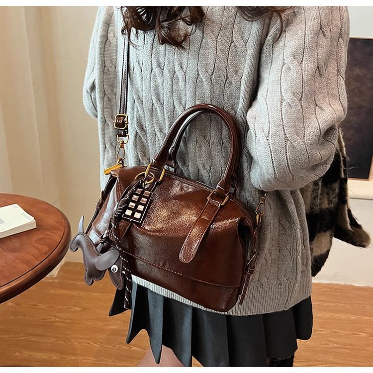 FOUR ONE Commuter Boston Borsa a tracolla versatile da donna, nuova, con tracolla_voghion.com