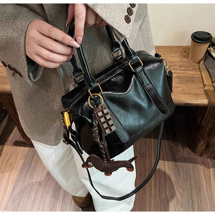 FOUR ONE Commuter Boston Borsa a tracolla versatile da donna, nuova, con tracolla_voghion.com