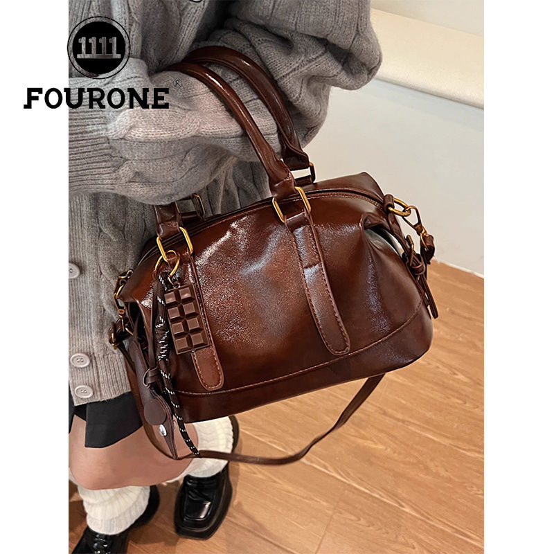 FOUR ONE Commuter Boston Borsa a tracolla versatile da donna, nuova, con tracolla_voghion.com