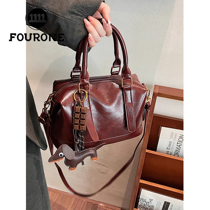FOUR ONE Commuter Boston Borsa a tracolla versatile da donna, nuova, con tracolla_voghion.com