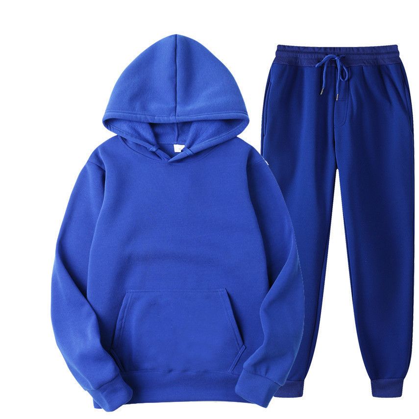 Kapuzenpullover Set Sportliche Casual Jacke Und Hose Für Herren_voghion.com