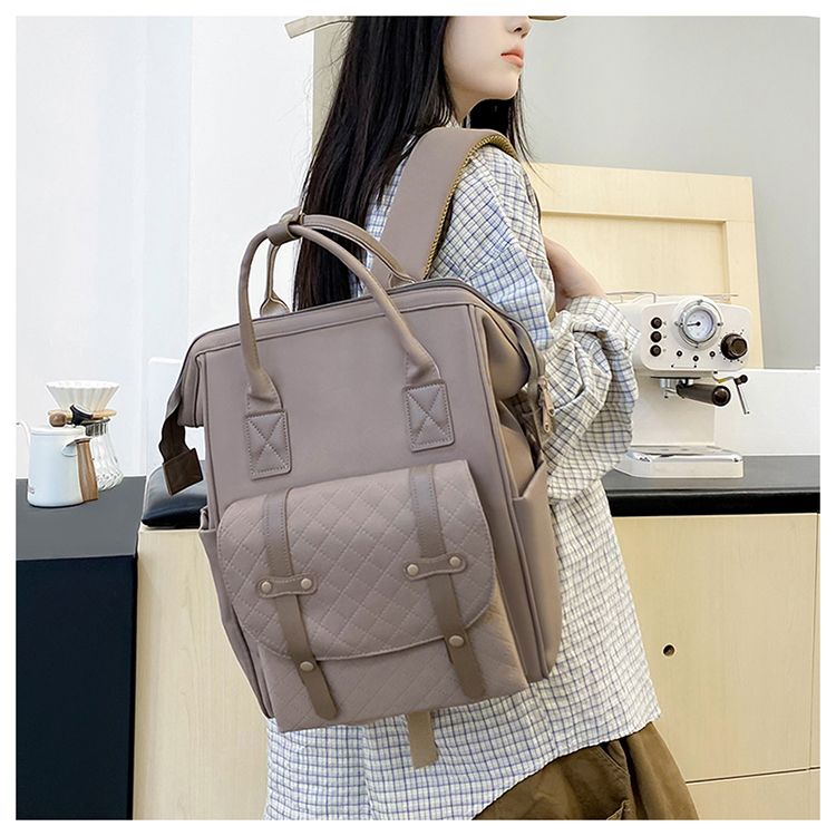 Large Capacity Multifunctional Maternity Backpack For Travel Mothers_voghion.com