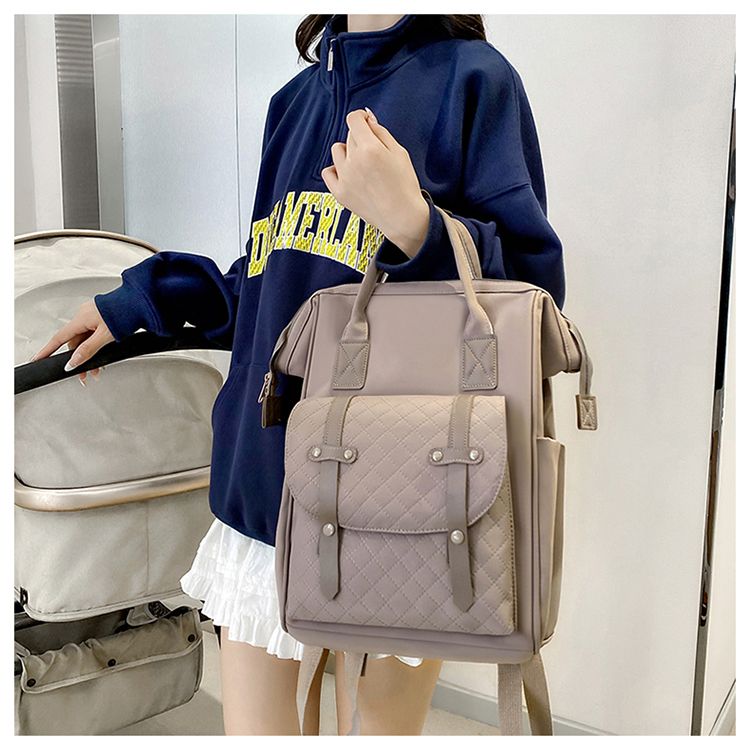 Large Capacity Multifunctional Maternity Backpack For Travel Mothers_voghion.com