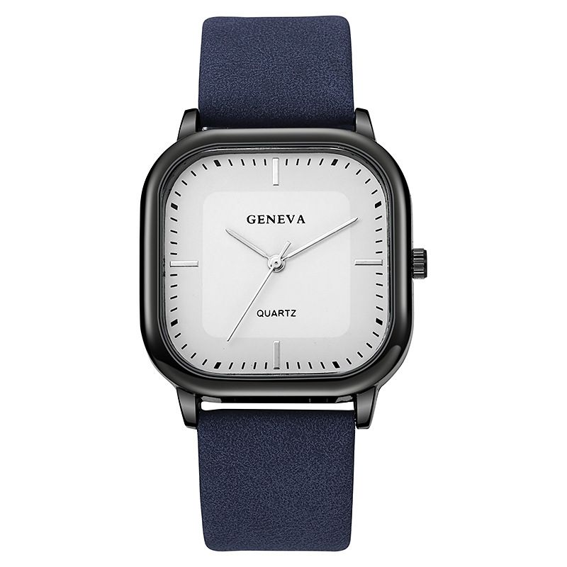 Men's Quartz Watch With Leather Strap Simple Elegant Design_voghion.com
