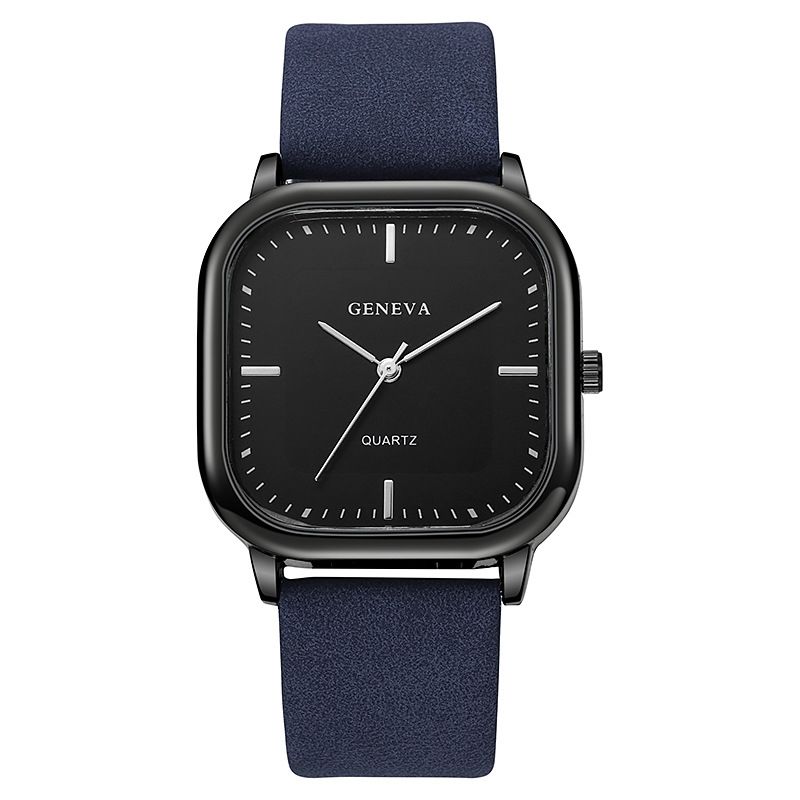Men's Quartz Watch With Leather Strap Simple Elegant Design_voghion.com