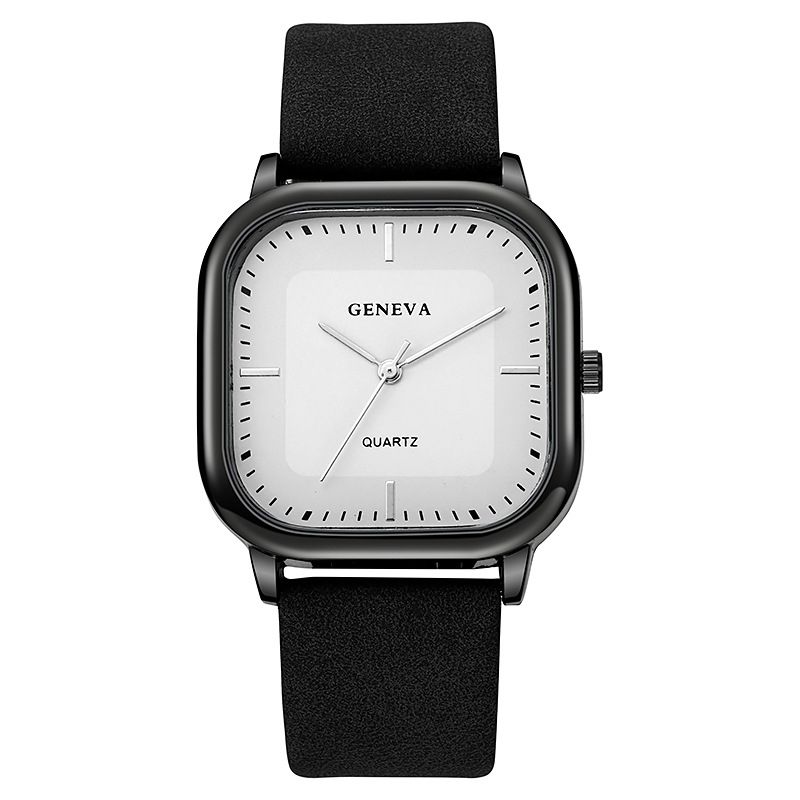 Men's Quartz Watch With Leather Strap Simple Elegant Design_voghion.com