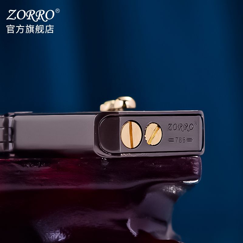 ZORRO佐罗官方旗舰店赛博机甲鲲煤油打火机托伦斯高档送男士礼物 图片 7