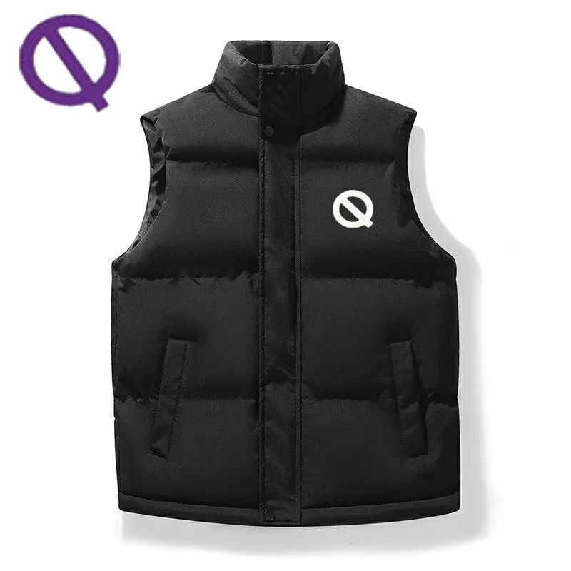 QINKUNG Autumn And Winter Warm Vest Vest Outdoor Running Sports Outer Wear Top Windproof Vest Jacket_voghion.com