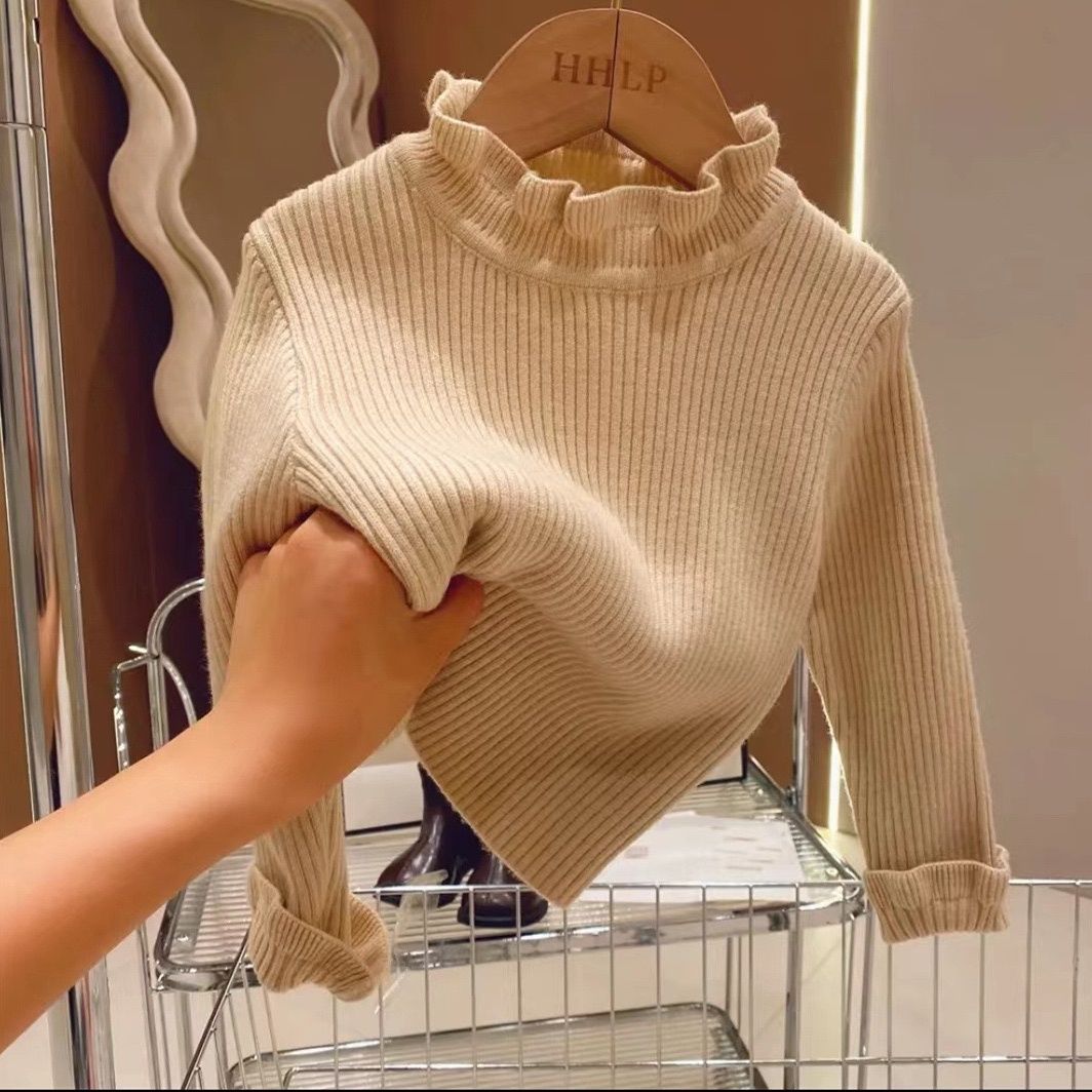 Mädchenkleid für Herbst/Winter, Prinzessinnen-Geburtstagskleid, neues, stilvolles und elegantes Kinder-Fleece-gefüttertes Westenkleid_voghion.com