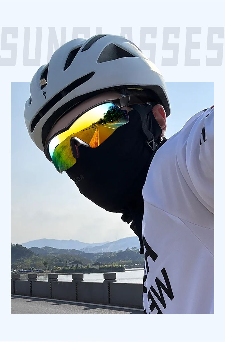 Occhiali sportivi professionali da esterno Kagamine per corsa e ciclismo, unisex, antivento, antisabbia e anti-insetto, nuovo modello_voghion.com