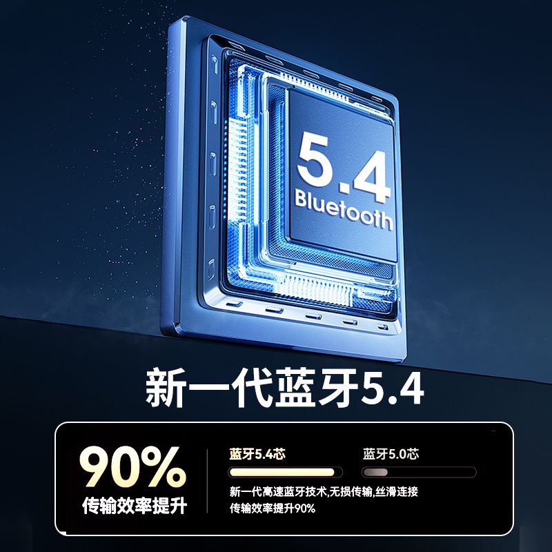 HAINUIEIIE新款降噪无线蓝牙耳机挂耳式超长待机运动商务华为通用