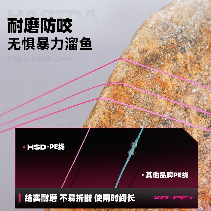 哈斯达pe线大力马路亚鱼线主线正品超强拉力钓鱼子线8编鱼线远投 图片 8