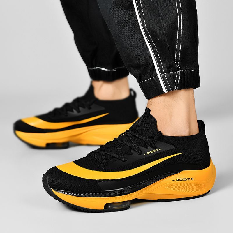 Carbon Board Breathable Ultra Light Air Cushion, Suitable For Men And Women, Marathon, Mesh, Casual Shock-absorbing,_voghion.com