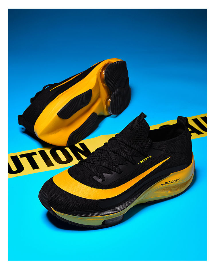 Carbon Board Breathable Ultra Light Air Cushion, Suitable For Men And Women, Marathon, Mesh, Casual Shock-absorbing,_voghion.com