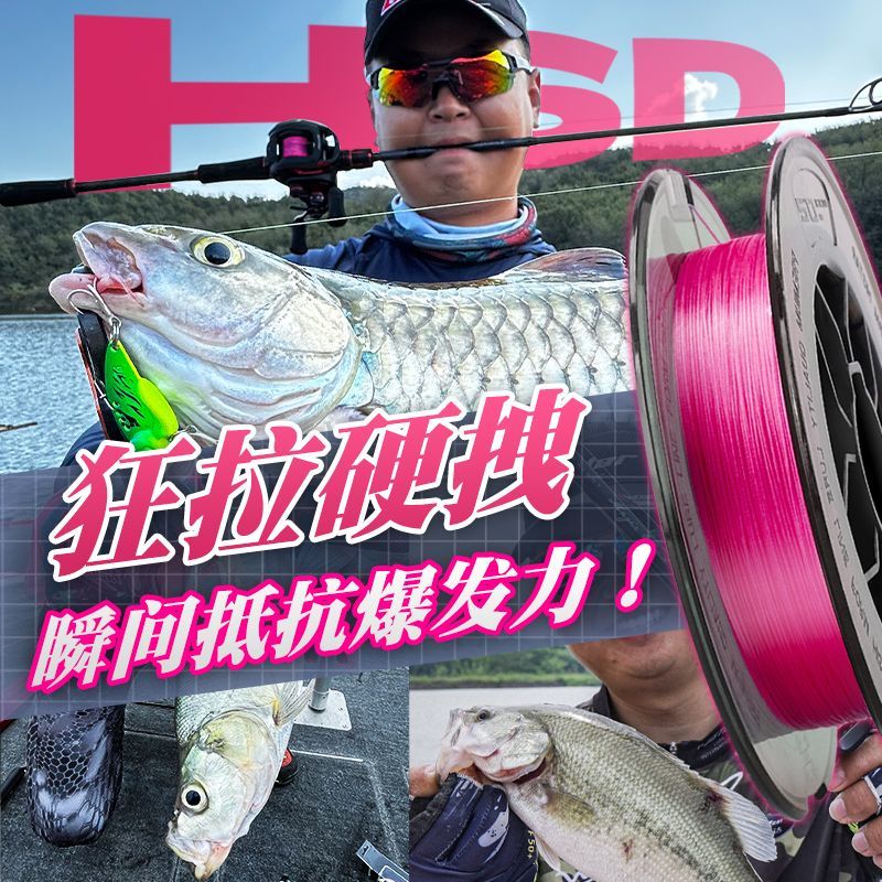 哈斯达pe线大力马路亚鱼线主线正品超强拉力钓鱼子线8编鱼线远投 图片 4