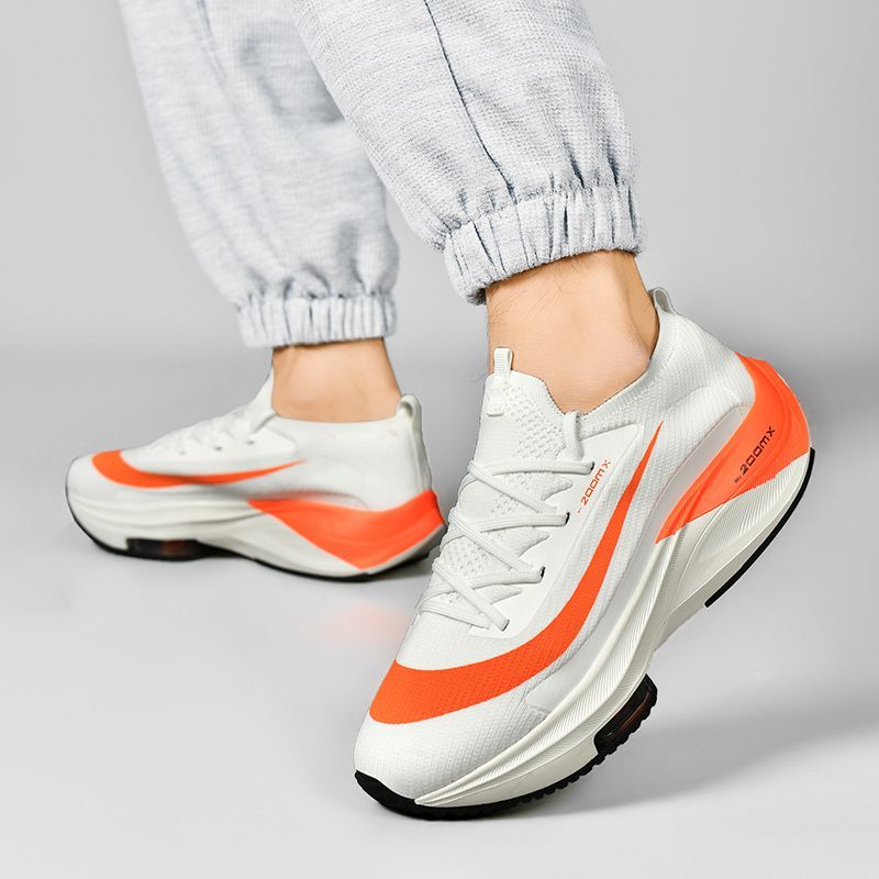 Carbon Board Breathable Ultra Light Air Cushion, Suitable For Men And Women, Marathon, Mesh, Casual Shock-absorbing,_voghion.com