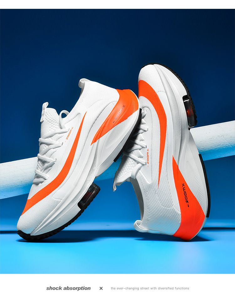 Carbon Board Breathable Ultra Light Air Cushion, Suitable For Men And Women, Marathon, Mesh, Casual Shock-absorbing,_voghion.com