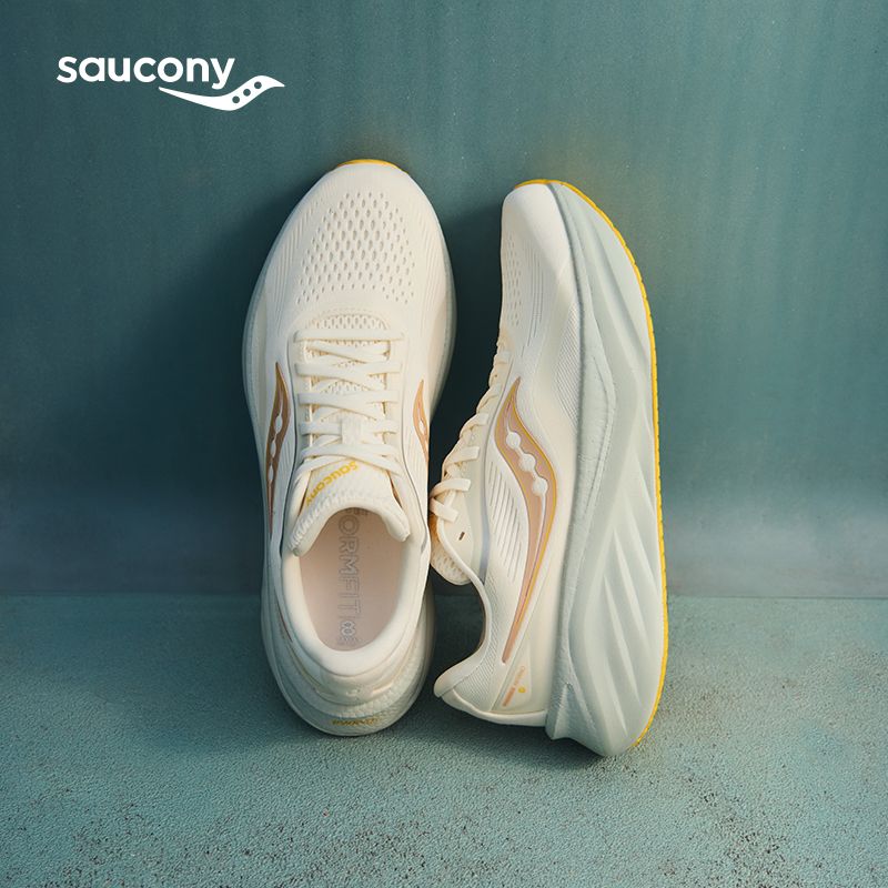 Saucony索康尼火鸟4减震回弹慢跑鞋短跑训练跑步鞋男情侣跑鞋25年 图片 2