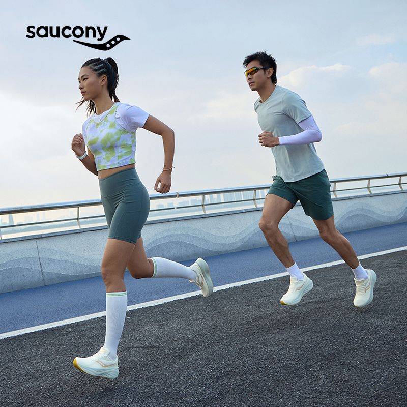 Saucony索康尼火鸟4减震回弹慢跑鞋短跑训练跑步鞋男情侣跑鞋25年 图片 9