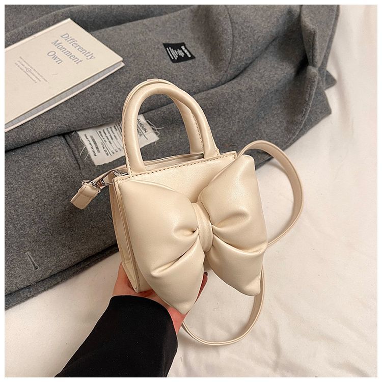 Borsa a tracolla di lusso per bambina con fiocco borsa elegante_voghion.com