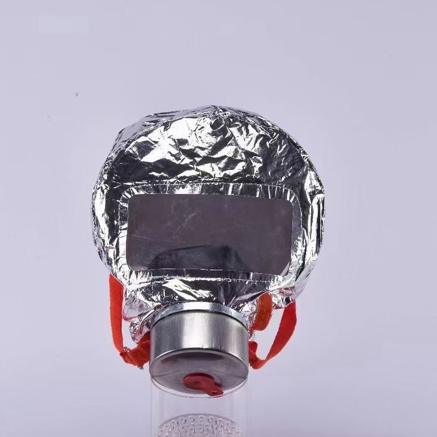【10盒装】消防面具3C认证防火防烟防毒面具酒店家用自救呼吸器 图片 4