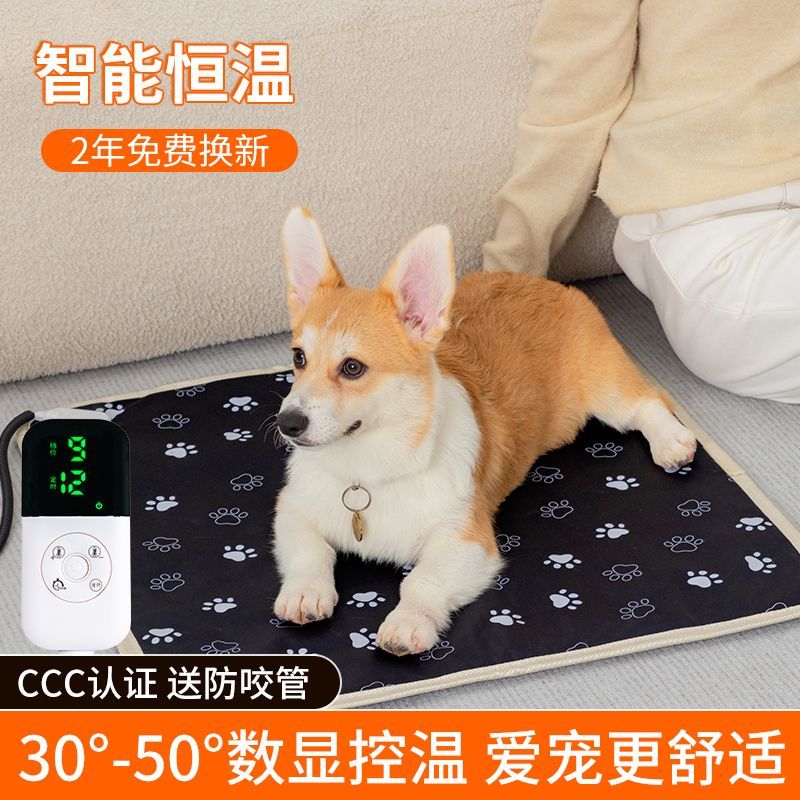 宠物电热毯猫咪专用加热垫防水防咬防漏电小型取暖器狗狗用电褥子