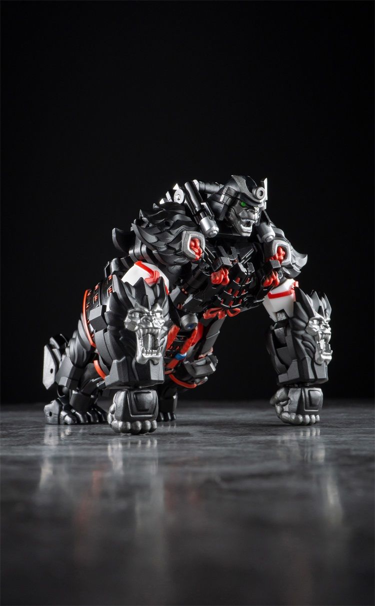 Iron Factory IF EX-75 Optimus Primal Samurai Style Transforming