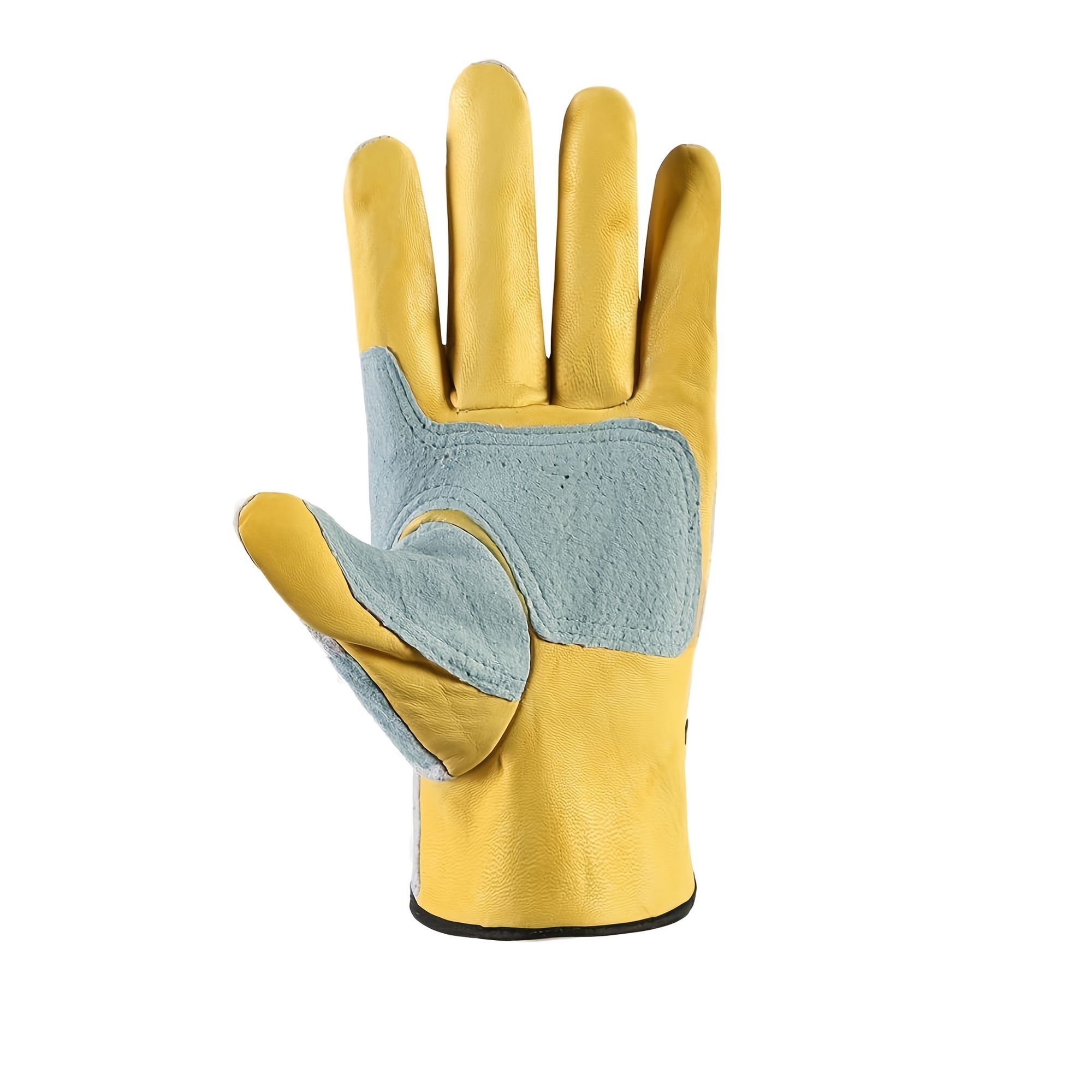 Genuine Leather Labor Protection Gloves Wear-resistant Non-slip Welding Anti-scalding Hand Durian Garden Peeling_voghion.com