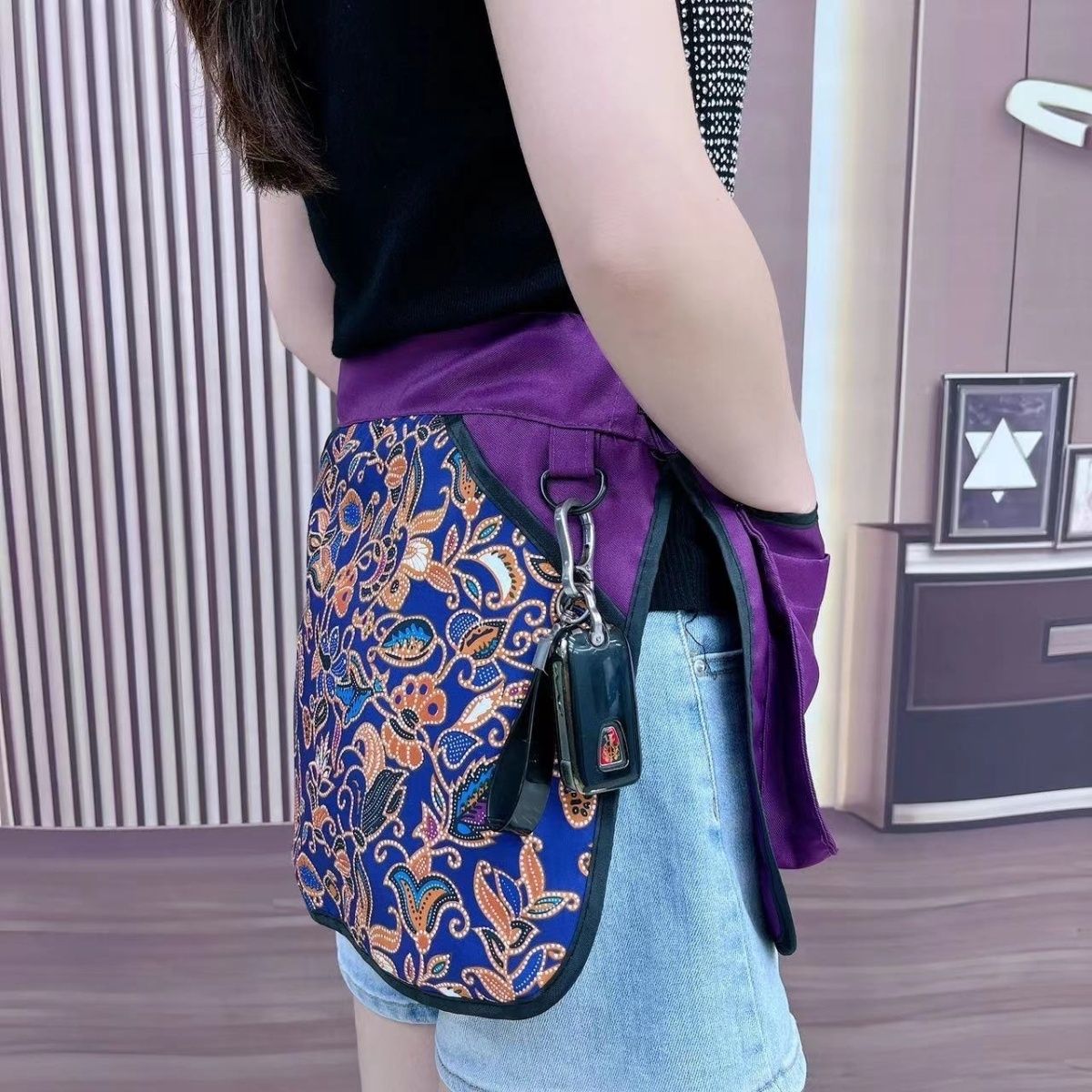 New Work Fashionable Multifunctional Belt Phone Lightweight Versatile Ethnic Style Waist Bag_voghion.com
