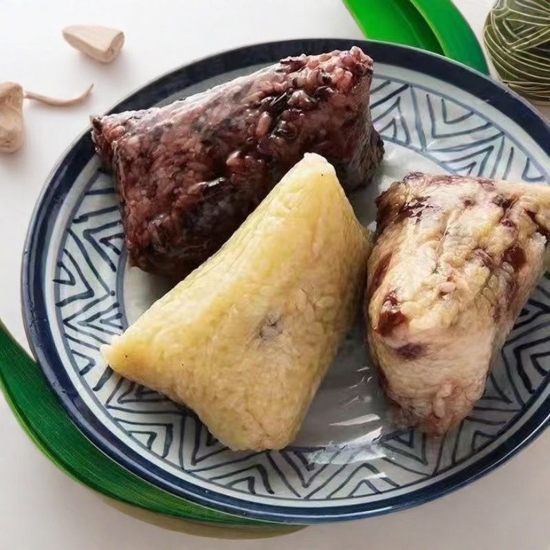 嘉兴风味粽子新鲜红豆粽蜜枣粽豆沙粽甜粽子早餐速食粽端午节特产