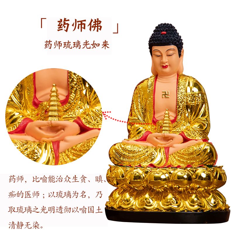 Shakyamuni Brass Statue detail 8