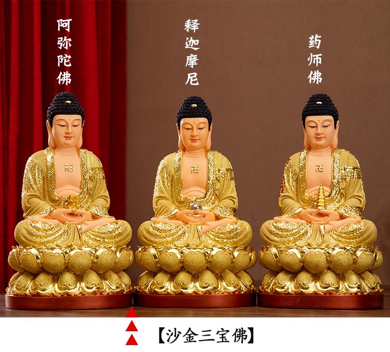 Shakyamuni Brass Statue detail 3